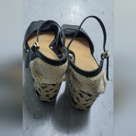 Castañer Black Wedge Sandals - Picture 10 of 13